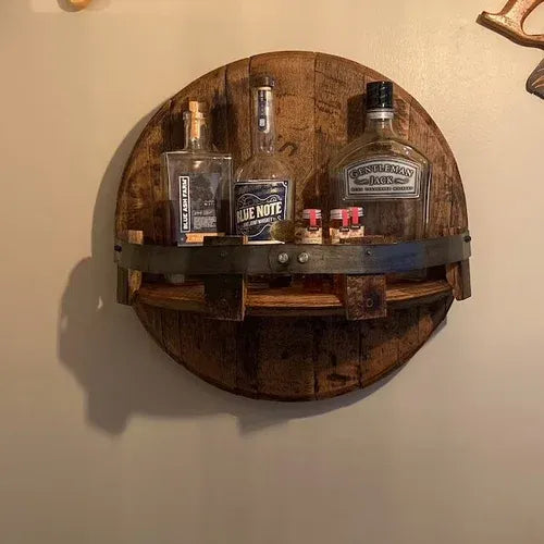 Prateleira de barril de uísque Bourbon
