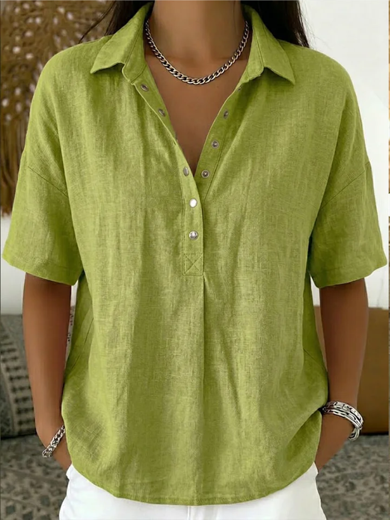 Hélène™ | Blusa com gola