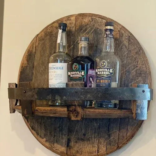 Prateleira de barril de uísque Bourbon