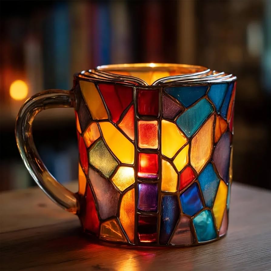 Caneca de Livro 3D Aurora Artesanal