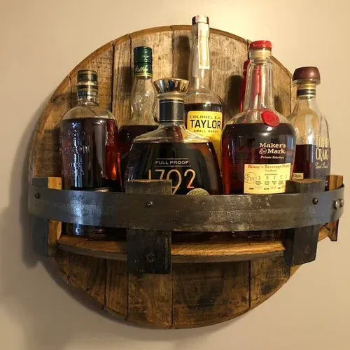 Prateleira de barril de uísque Bourbon