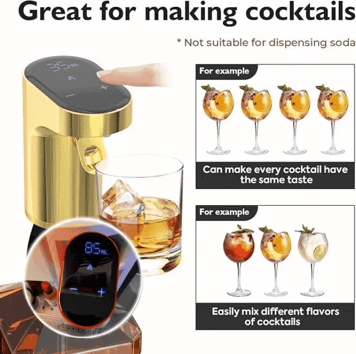 Novo Dispensador de Bebidas Digital