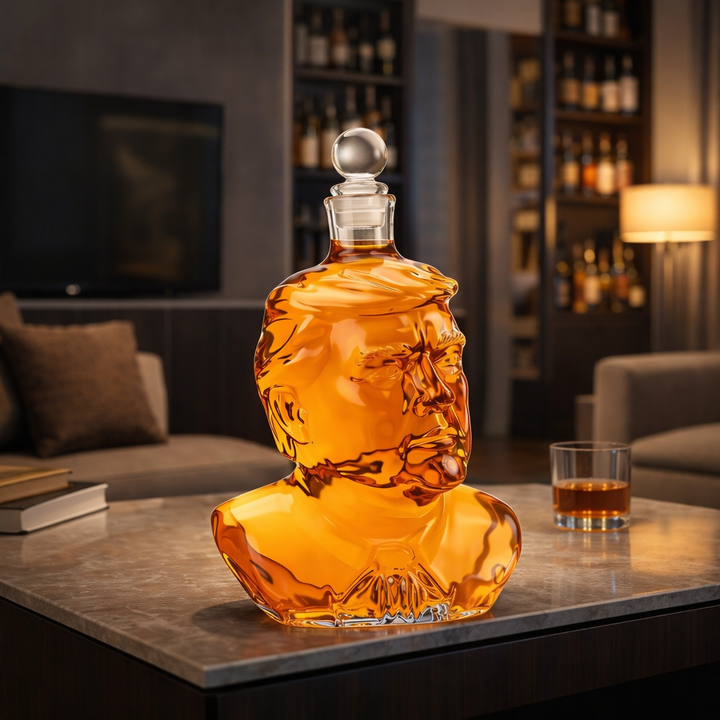 Garrafa de Whiskey - Edição Presidente Trump