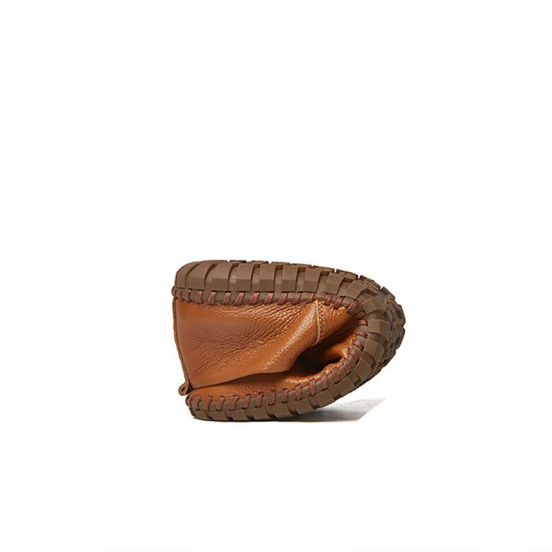 Mocassins de Couro Respirável