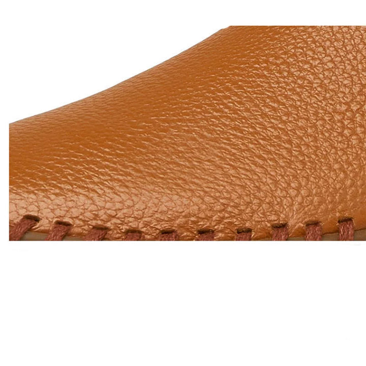 Mocassins de Couro Respirável
