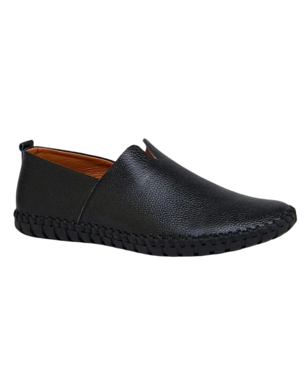 Mocassins de Couro Respirável