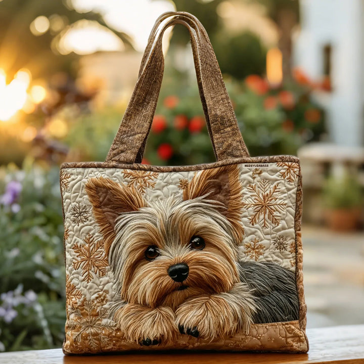 Bolsa artesanal - Adorável Yorkshire