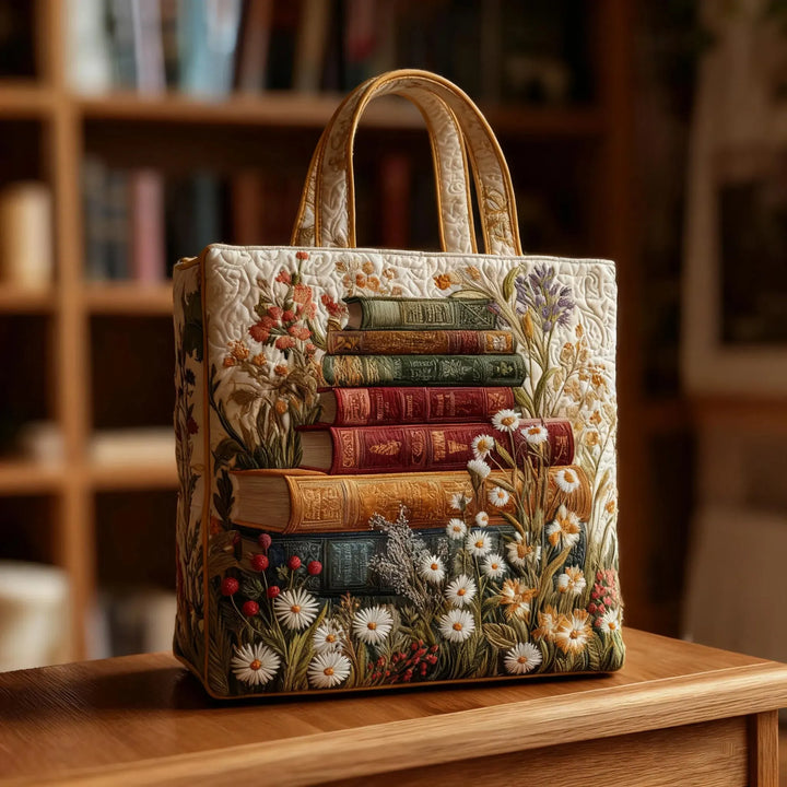 Bolsas acolchoadas artesanais - Motivo Floral