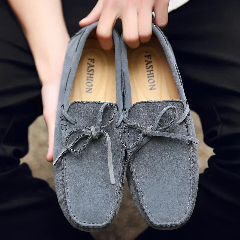 Mocassins de Camurça Casuais de Verão