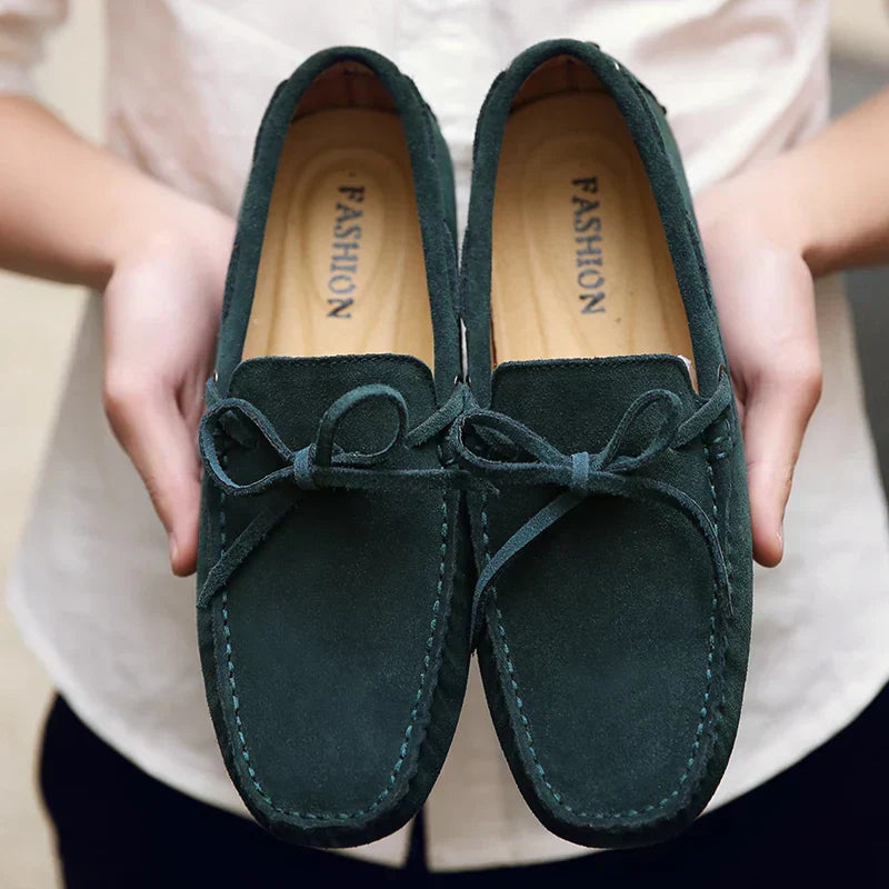 Mocassins de Camurça Casuais de Verão