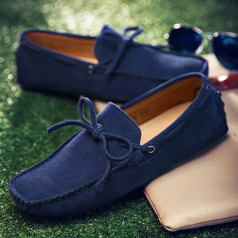 Mocassins de Camurça Casuais de Verão