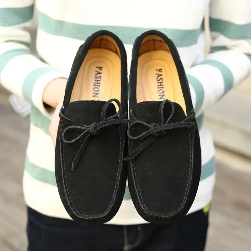 Mocassins de Camurça Casuais de Verão