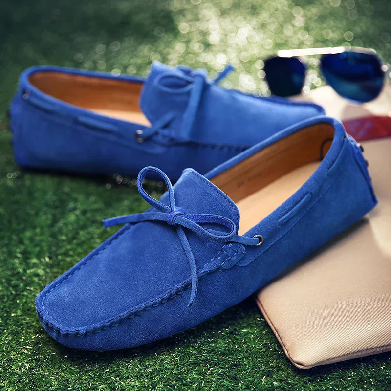 Mocassins de Camurça Casuais de Verão