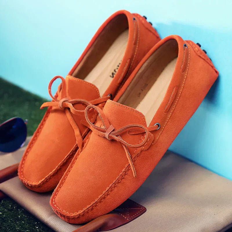 Mocassins de Camurça Casuais de Verão