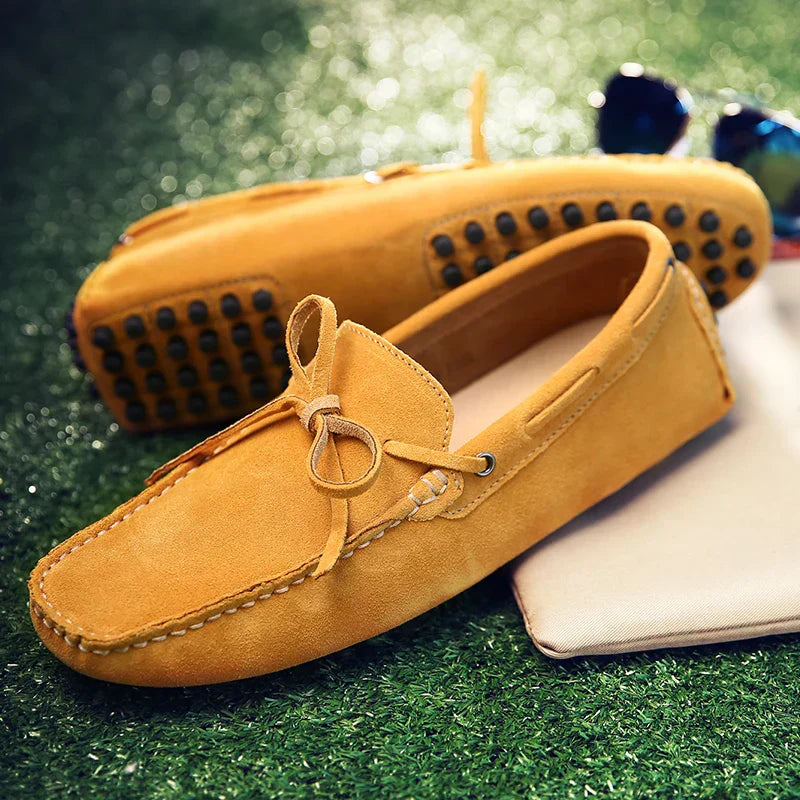 Mocassins de Camurça Casuais de Verão