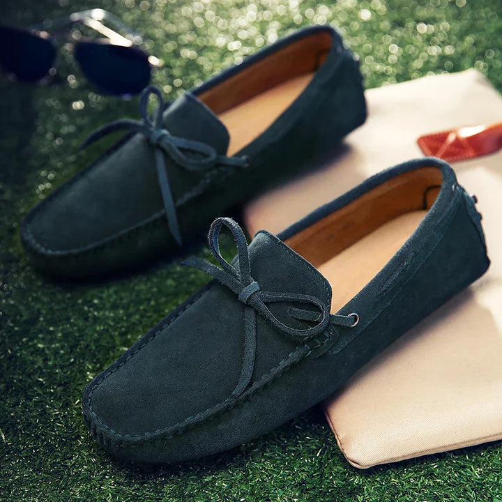 Mocassins de Camurça Casuais de Verão