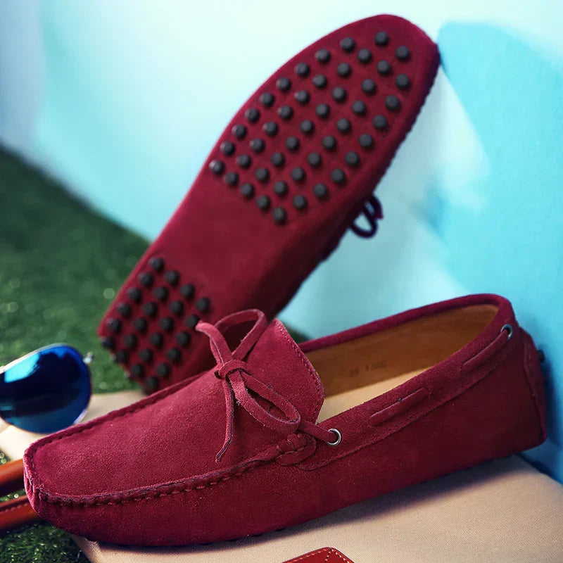 Mocassins de Camurça Casuais de Verão