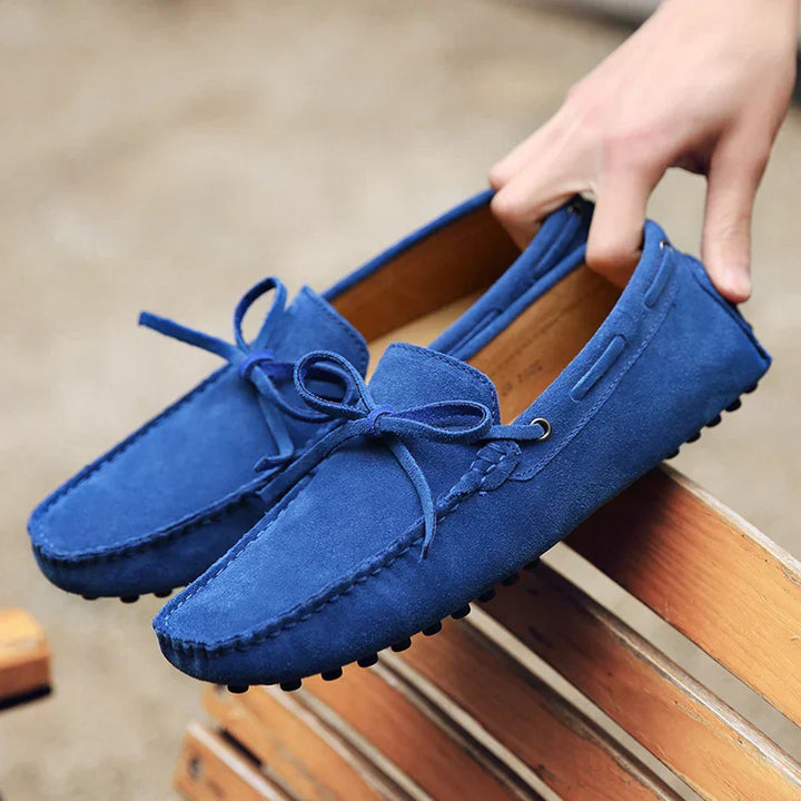 Mocassins de Camurça Casuais de Verão