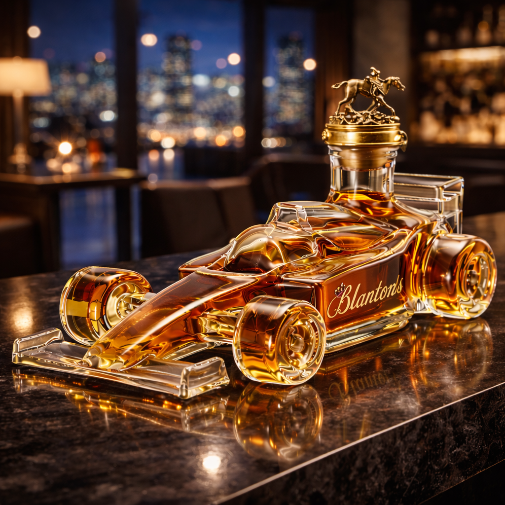 Whisky Inspirada em Carro de Corrida F1