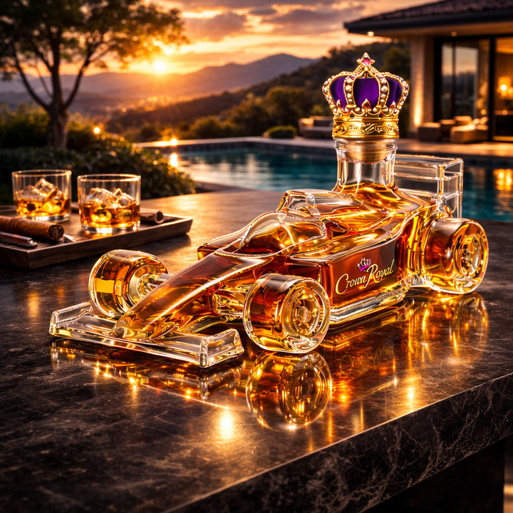 Whisky Inspirada em Carro de Corrida F1