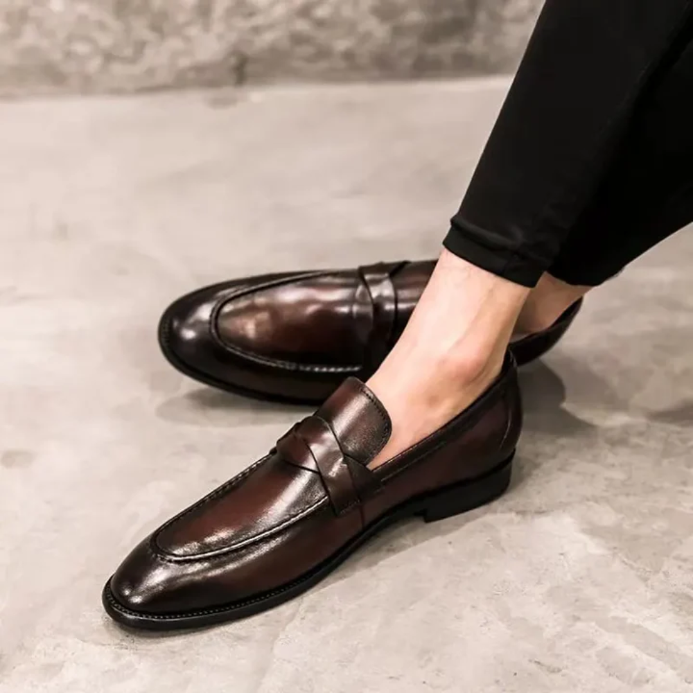 Mocassins de Couro Chic