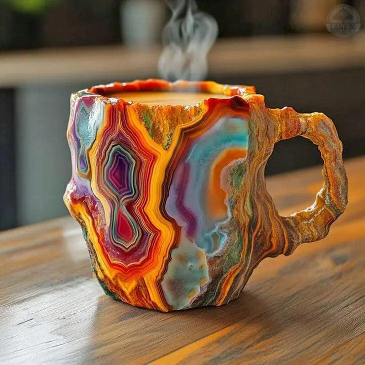 Canecas de Café com Cristais Infundidos