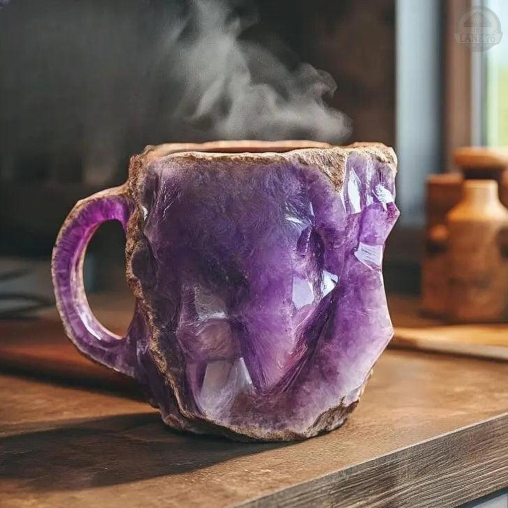 Canecas de Café com Cristais Infundidos