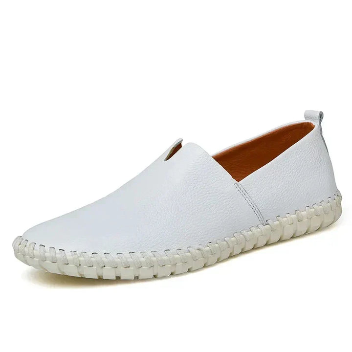 Loafers Elegantes em Couro Respirável