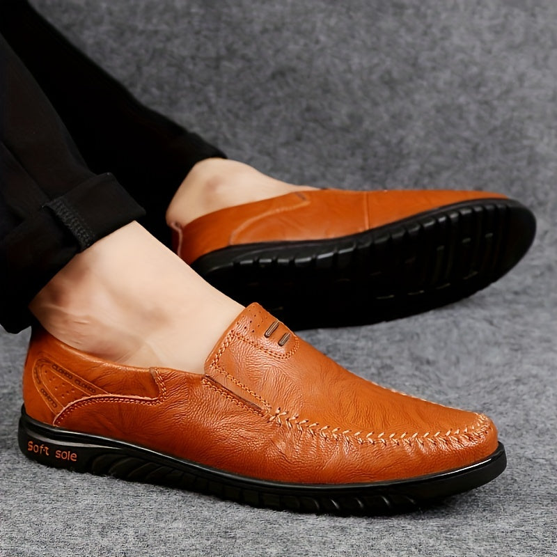 Loafers Elegantes em Couro