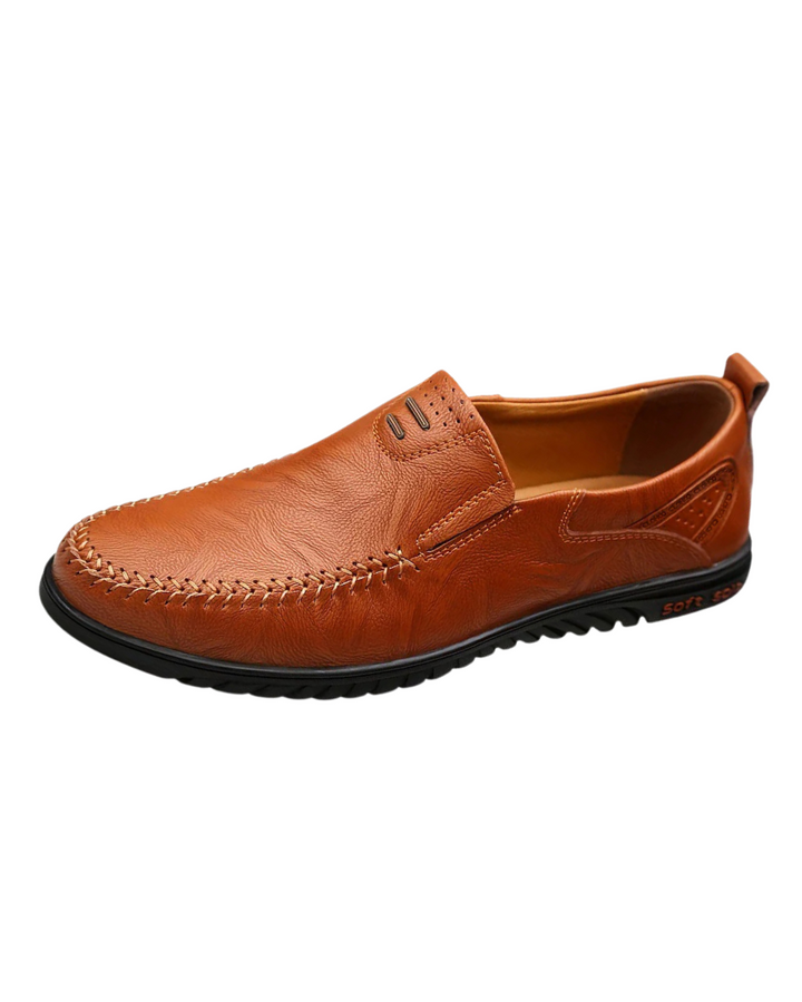 Loafers Elegantes em Couro