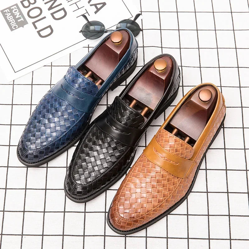 Mocassins Elegantes Trançados