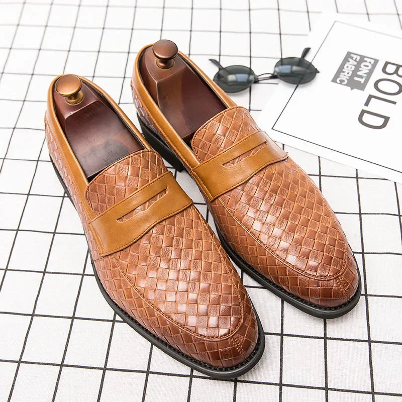 Mocassins Elegantes Trançados