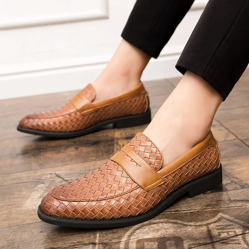 Mocassins Elegantes Trançados