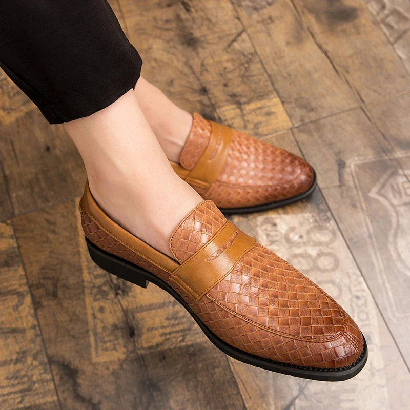 Mocassins Elegantes Trançados