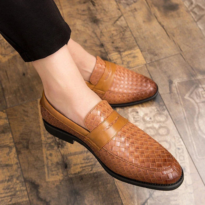 Mocassins Elegantes Trançados