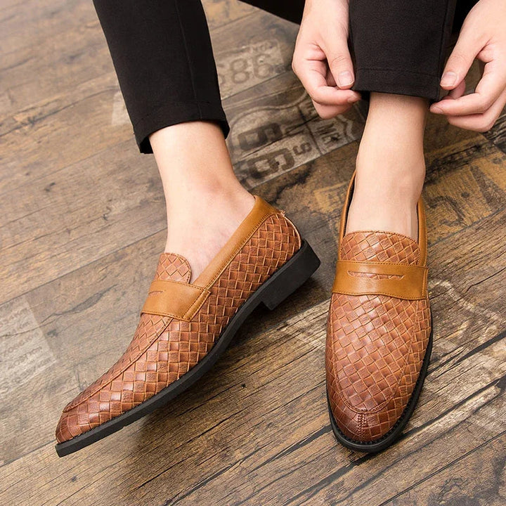 Mocassins Elegantes Trançados