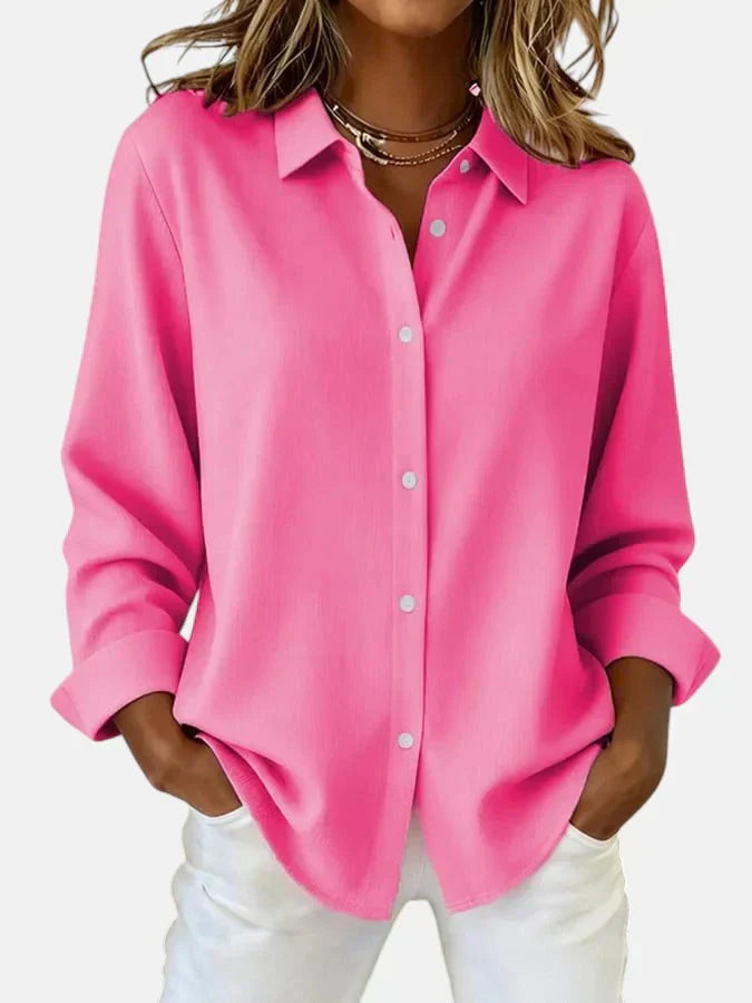 Melanie™ | Blusa elegante com botões