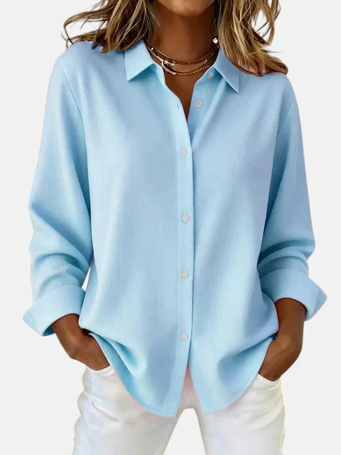 Melanie™ | Blusa elegante com botões