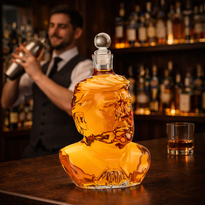 Garrafa de Whiskey - Edição Presidente Trump