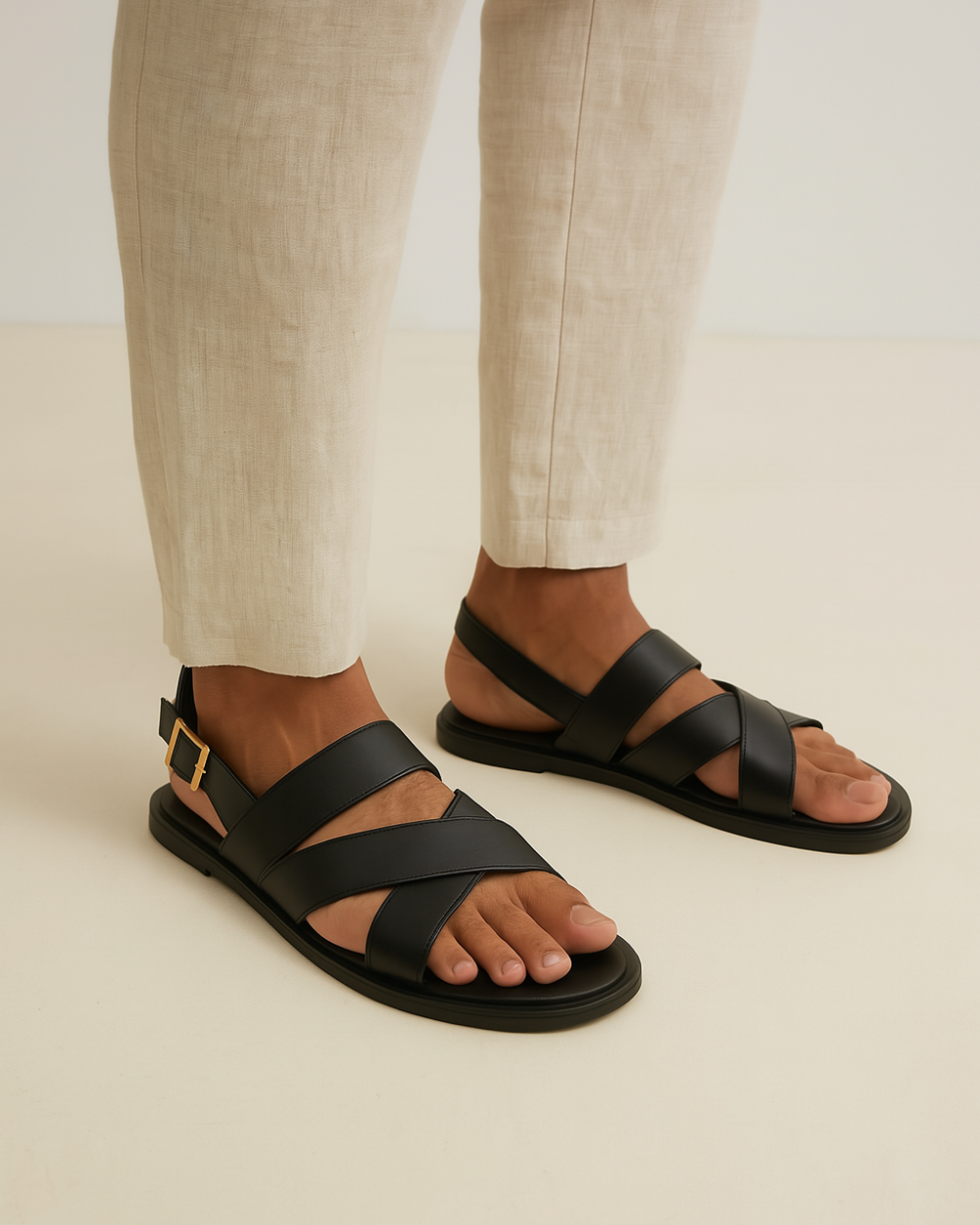 Lanaro™ | Elegantes Sandálias Cruzadas