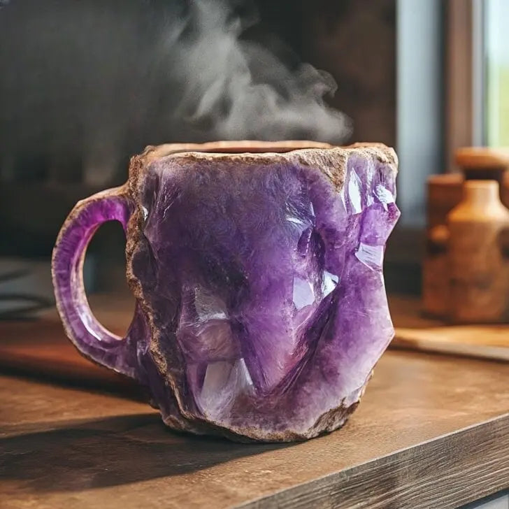 Canecas de Café com Cristais Infundidos