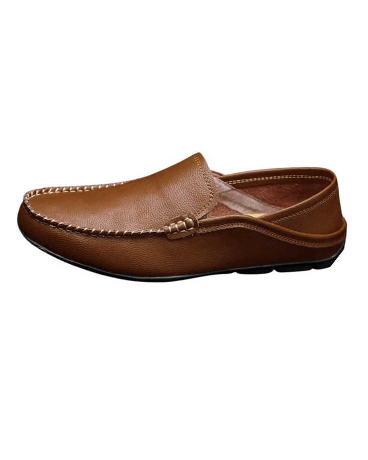 Monza Couro Sapatos Loafers