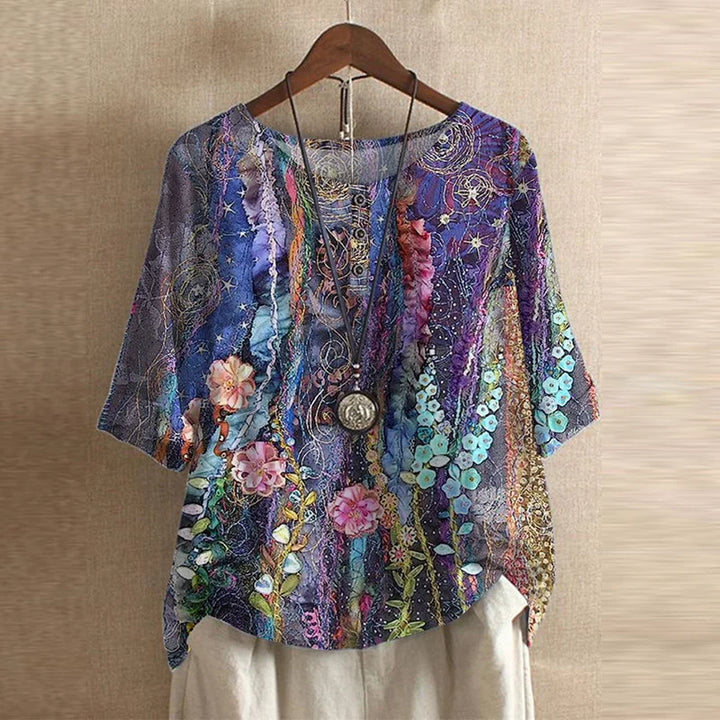 Dakota™ | Blusa retro estampada