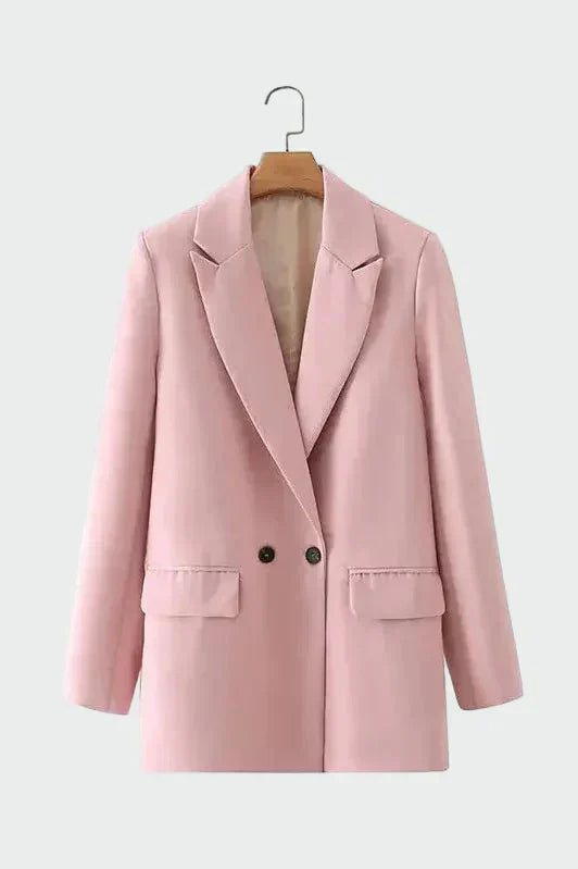 Casaco Oversized com Linha Moderna