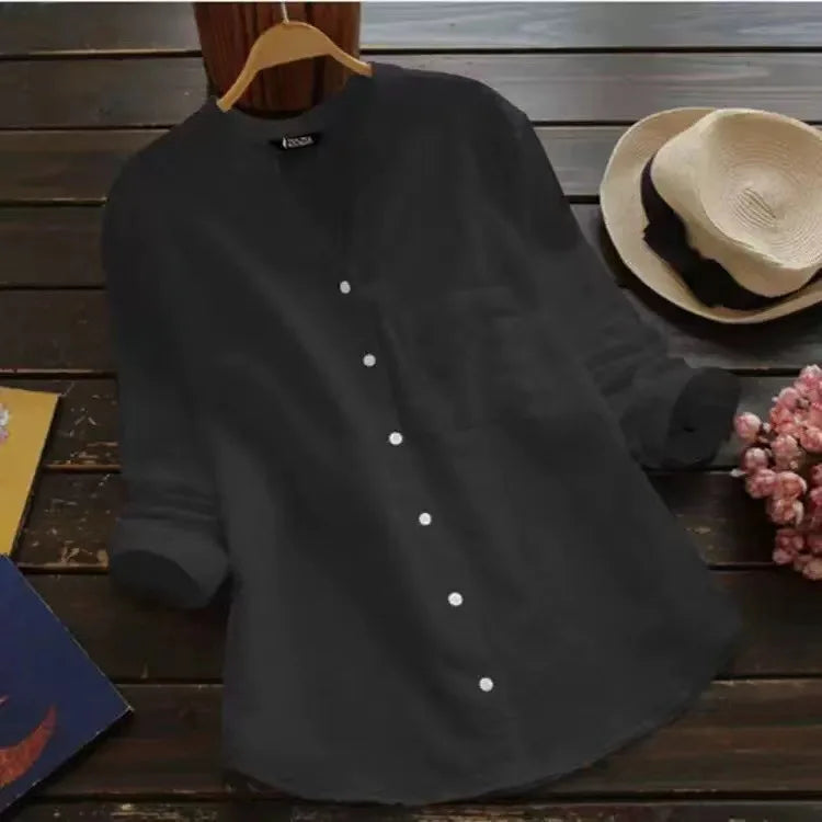 Autumn™ | Blusa unida com decote em V