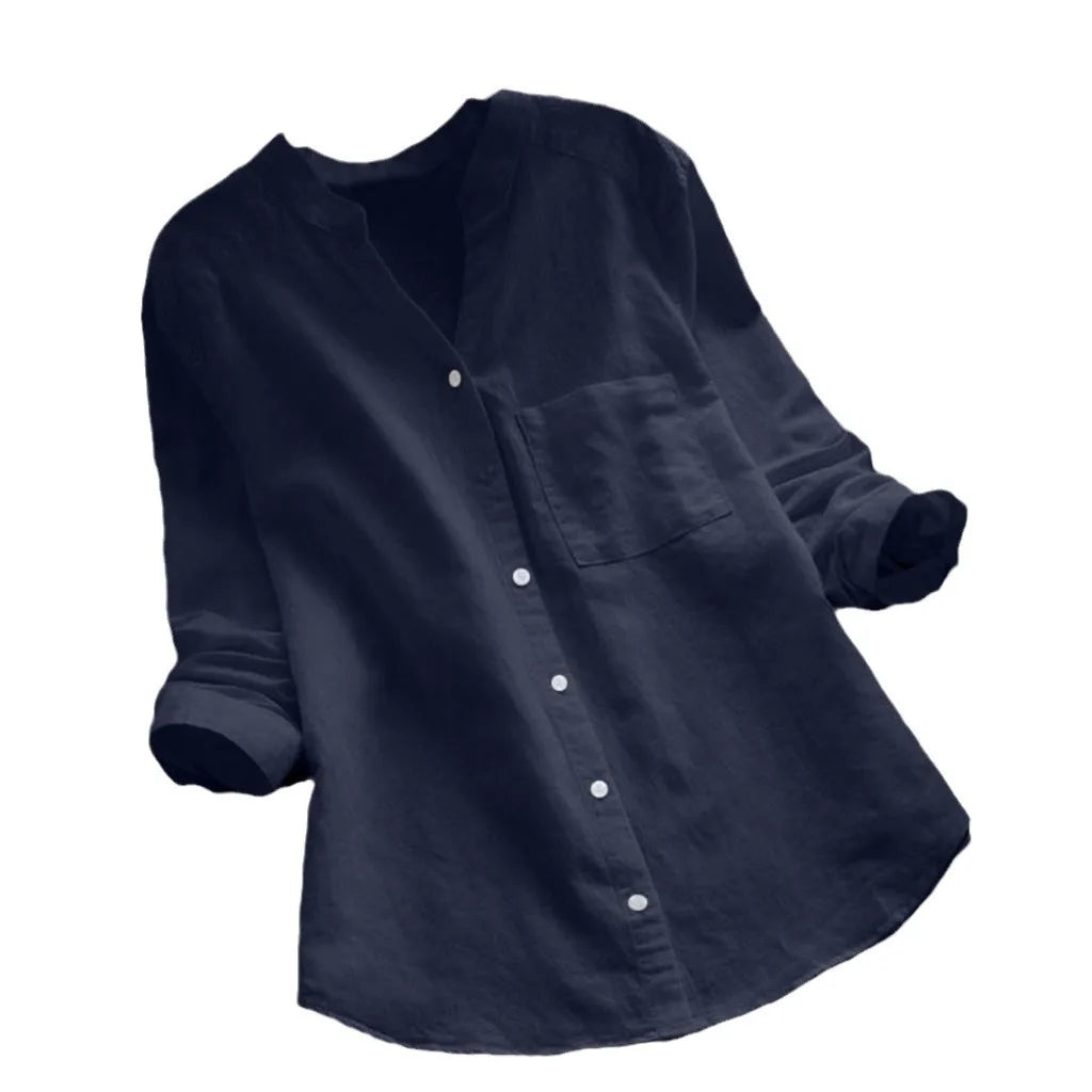 Autumn™ | Blusa unida com decote em V