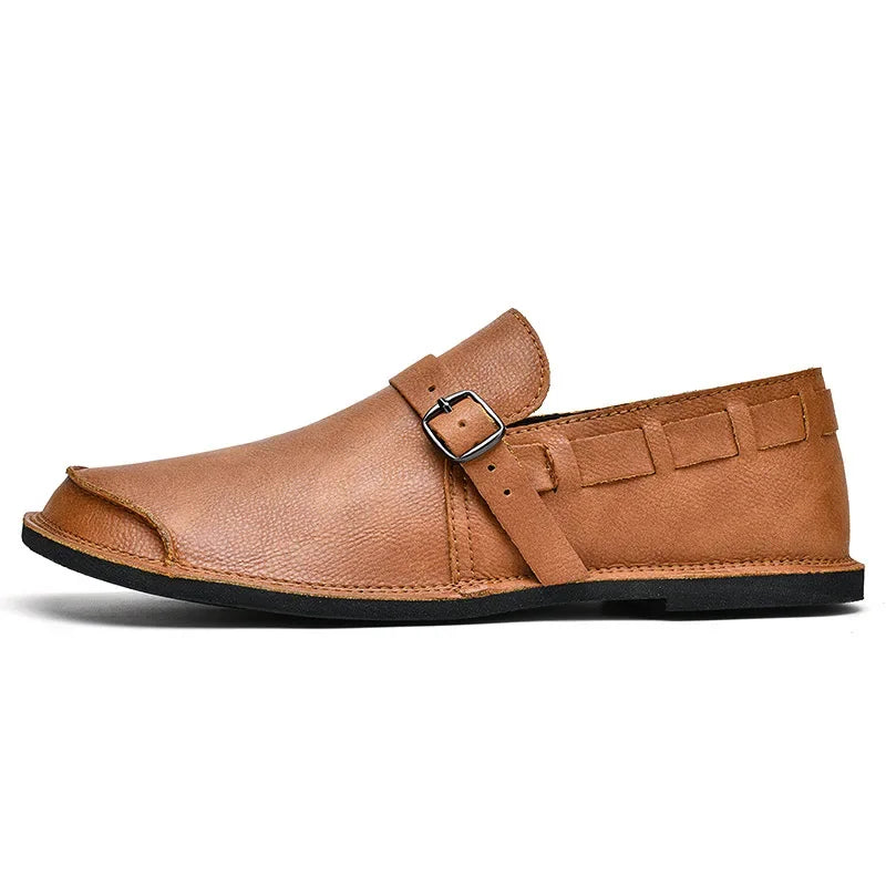 Mocassins de Couro Elegantes