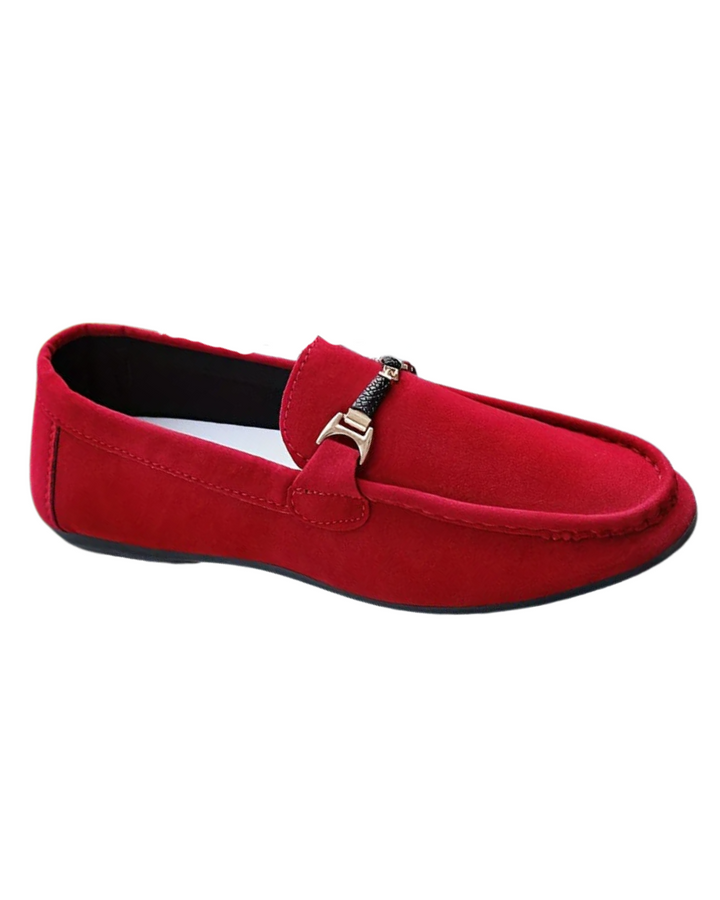Mocassins de Negócio em Camurça