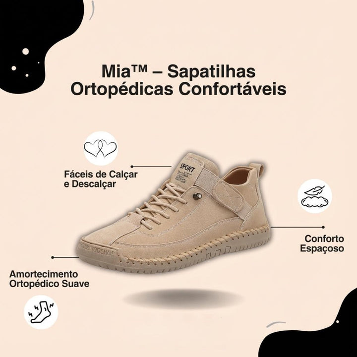 Mia™ – Ténis Ortopédicos Confortáveis e Sem Dor