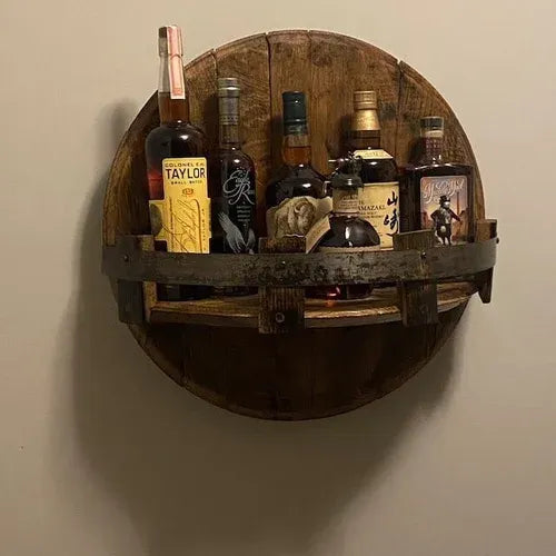 Prateleira de barril de uísque Bourbon